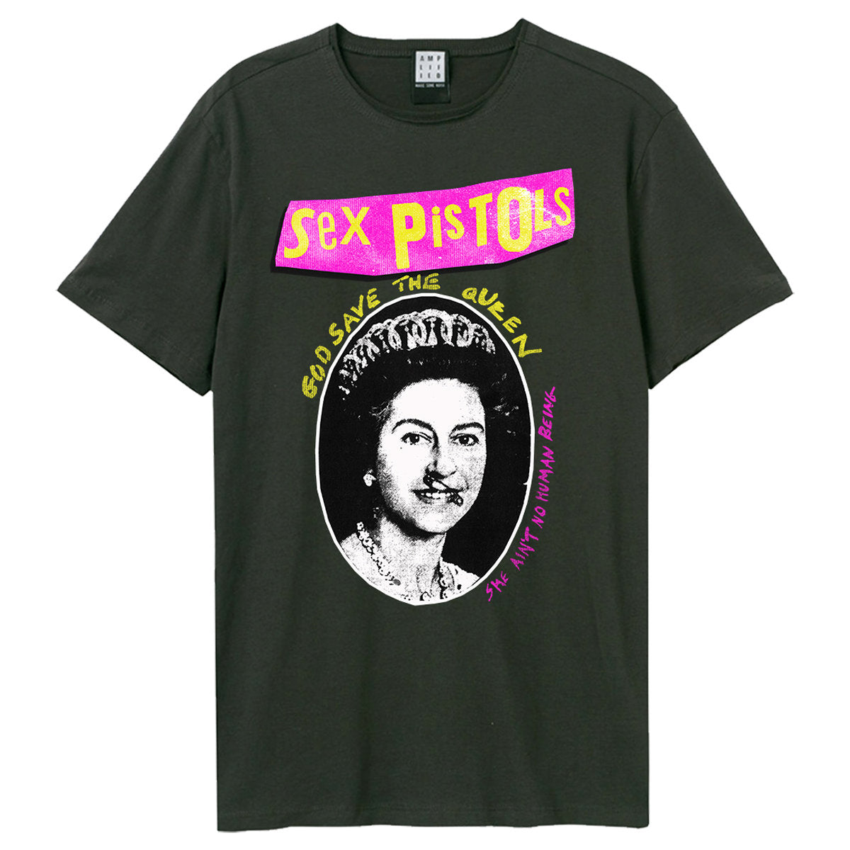 Image of Sex Pistols T-shirt - Logo Amplified